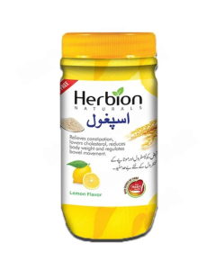 Herbion Fiberlax Ispaghol S F 140gm Lemon.