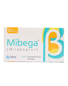 Mibega 50mg Tablets.