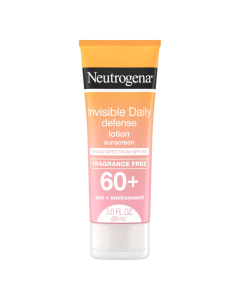 Neutrogena Sunscreen Invisible Daily Defence Lotion Spf60