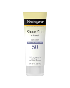 Neutrogena Sunscreen Sheer Zinc Dry Touch Spf50 88ml