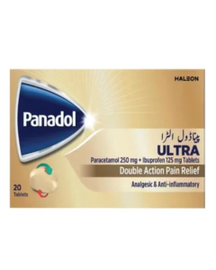Panadol Ultra 250mg 125mg Tab 20s