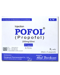 Pofol 20ml Inj