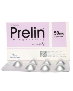Prelin 50mg Capsules
