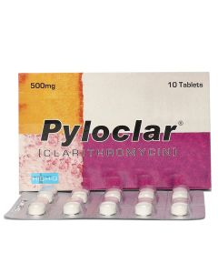 Pyloclar 500mg Tablets