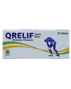 Qrelif 50mg Tab 20s