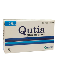 Qutia 25mg Tablets