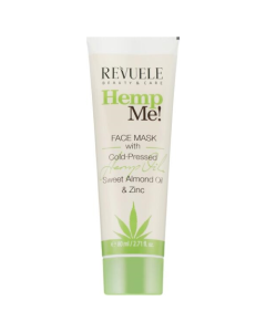 Revuele Hemp Me Face Mask With Sweet Almond Oil & Zinc 80ml