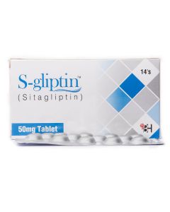 S Gliptin 50mg Tablets
