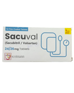 Sacuval 24mg 26mg Tablets