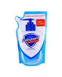 Safeguard Hand Wash 420ml Refill Pure White