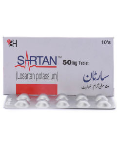 Sartan 50mg Tablets