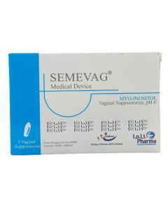 Semevag Vaginal Suppositories 3s