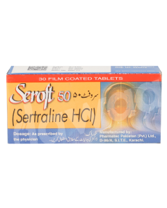 Seroft 50mg Tablets