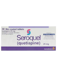 Seroquel 25mg Tablets