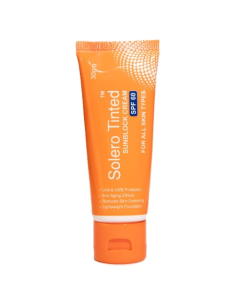 Solero Tinted Spf60 Sunblock 30gm