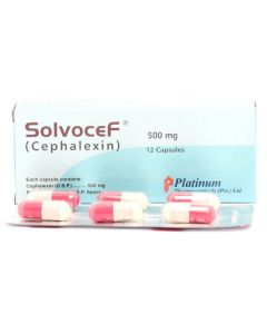 Solvocef 500mg Capsules