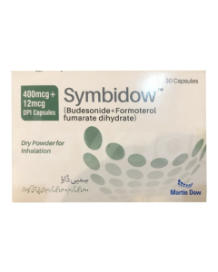 Symbidow 400mcg 12mcg Capsules 30s