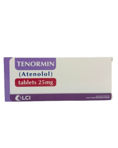 Tenormin 25mg Tablets 21s