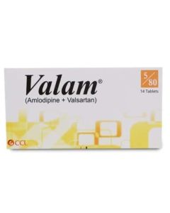 Valam 5 80mg Tablets