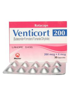 Venticort 200mcg+6mcg