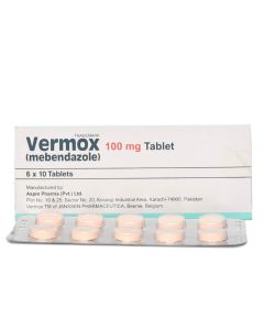 Vermox 100mg Tablets