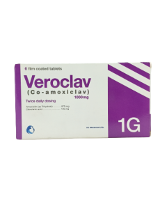 Veroclav 1g Tablets