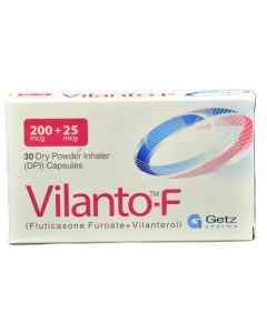 Vilanto F 200mcg 25mcg Caps 30s