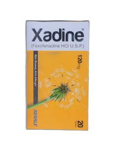 Xadine 120mg Tablets