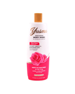 Yusma Moisturizing Body Wash Pink Rose & Almond Oil