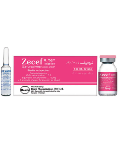 Zecef 0.75gm Inj For Im Iv