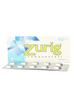 Zurig 40mg Tablets