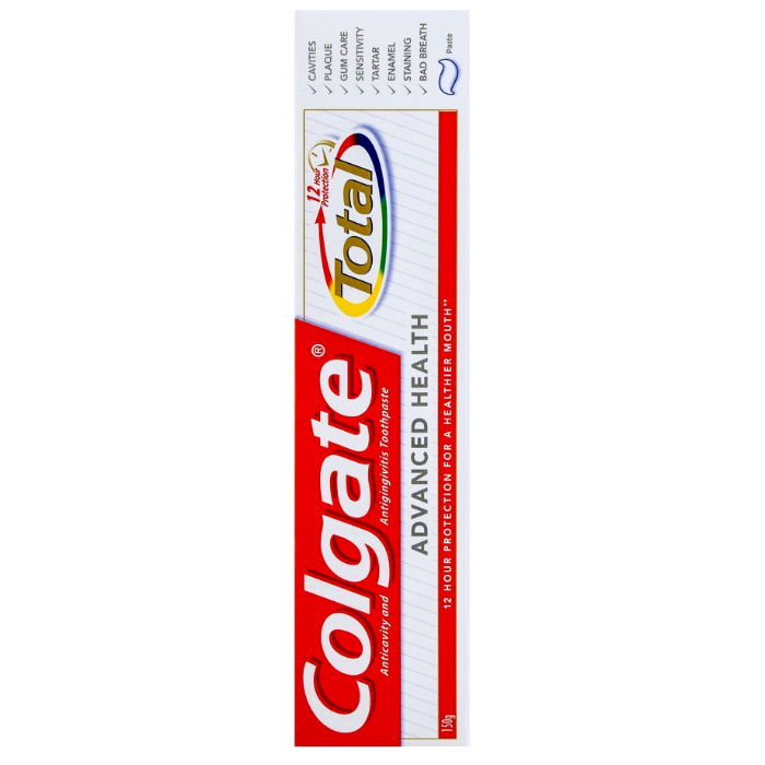 Colgate Pak Tooth Paste 150gm Total Advanced Health - Buy Online at ...